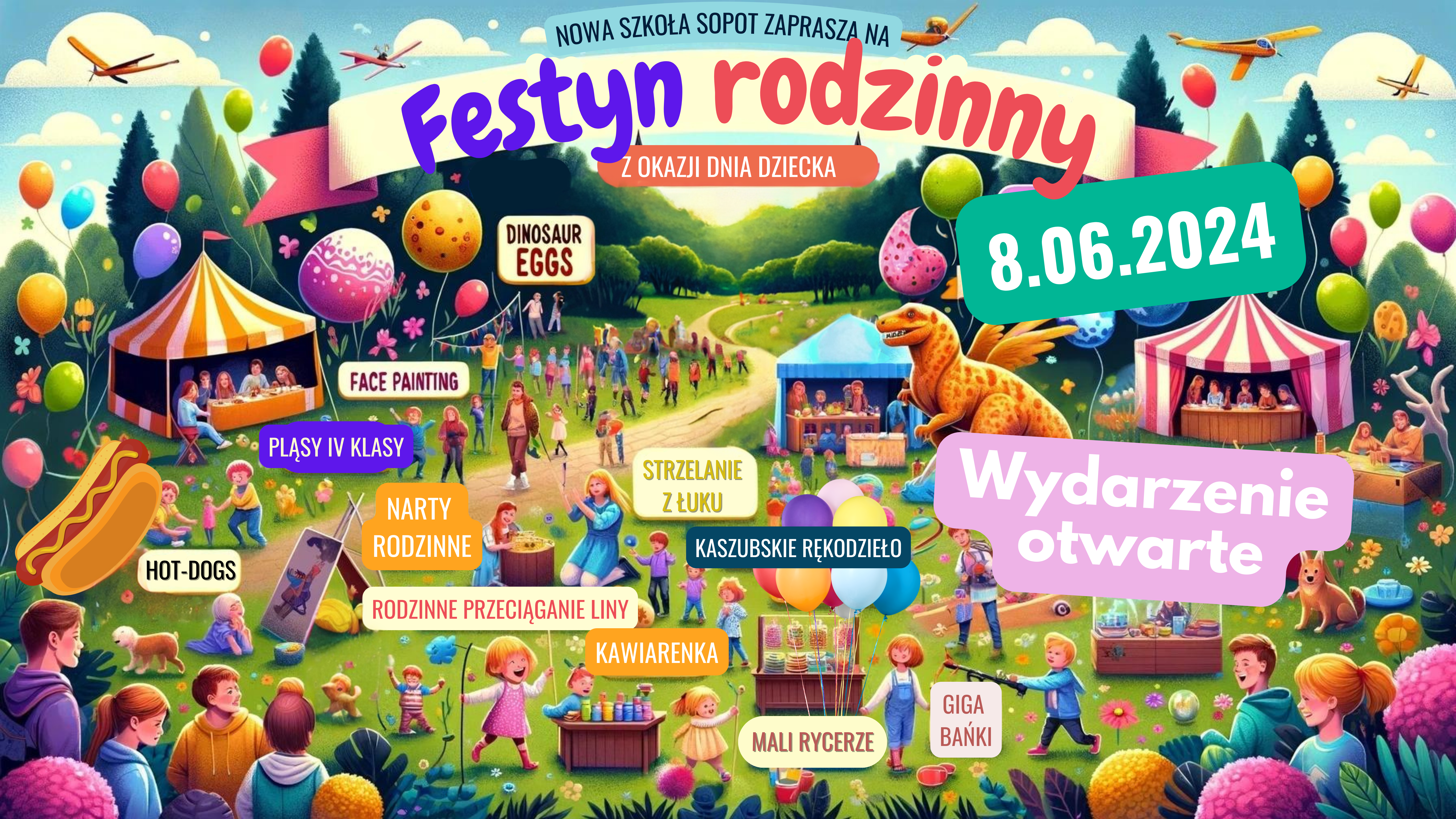 Festyn Rodzinny z okazji Dnia Dziecka!