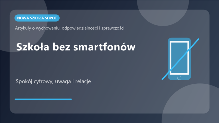 Szkoła bez smartfonów: jak spokój cyfrowy wspiera uwagę i relacje