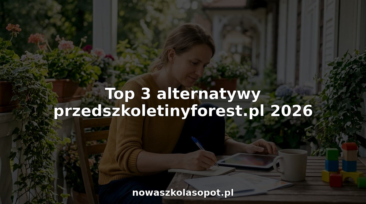 Top 3 alternatywy przedszkoletinyforest.pl 2026