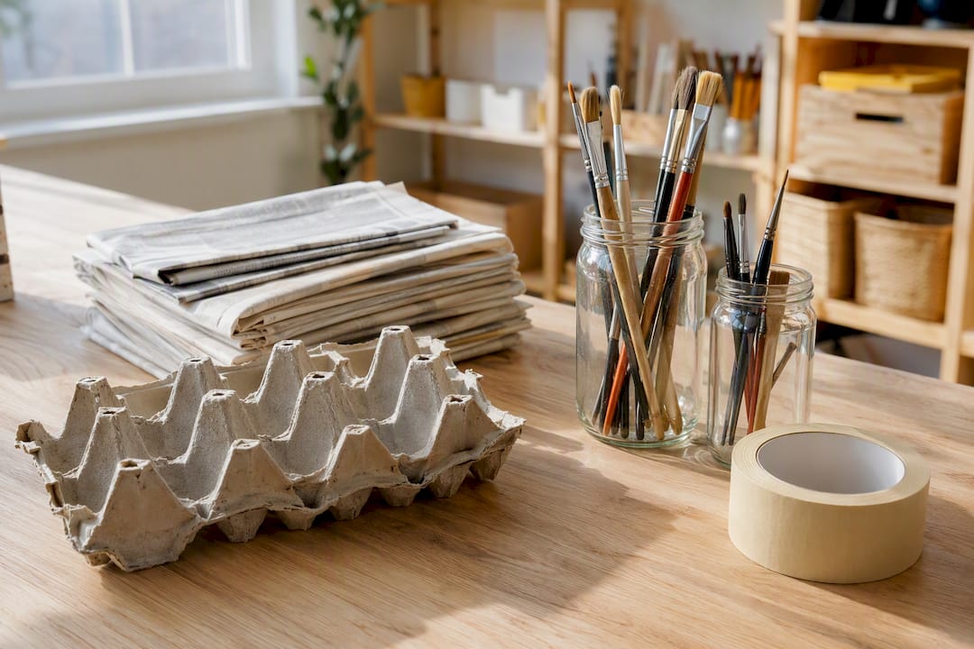 Materiały z recyklingu do zajęć plastycznych