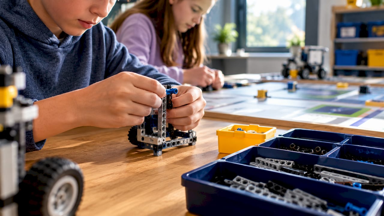 Jedno stanowisko na start: pracownia robotyki w szkole krok po kroku